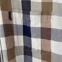 Load image into Gallery viewer, Aquascutum Block Check Short Sleeved Shirt - Large (L) PTP 24.5"