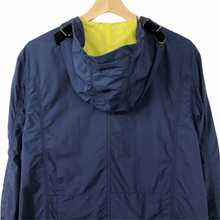 Load image into Gallery viewer, Ma.Strum Blue Multi Pocket Hooded Sniper Jacket - Medium (M) PTP 22"