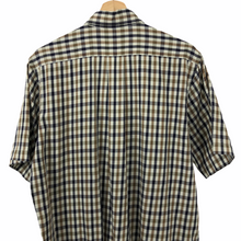 Load image into Gallery viewer, Aquascutum House Check Short Sleeved Shirt - Small (S) PTP 21.5"