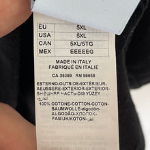 Load image into Gallery viewer, Paul and Shark Black Long Sleeved Polo - Five Extra Large (5XL) PTP 30.25"