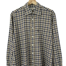 Load image into Gallery viewer, Aquascutum House Check Long Sleeved Shirt - Medium (M) PTP 23"