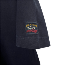 Load image into Gallery viewer, Paul and Shark Navy Short Sleeved Logo T-Shirt - Extra Large (XL) PTP 23.5"