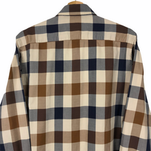 Load image into Gallery viewer, Aquascutum Block Check Long Sleeved Shirt - Medium (M) PTP 20.75"