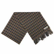 Load image into Gallery viewer, Aquascutum Classic House Check 100% Lambswool Scarf - One Size Fits All