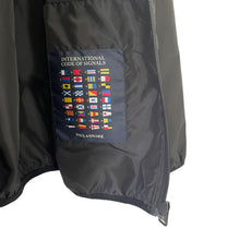 Load image into Gallery viewer, Paul and Shark Black Lightweight Hooded Jacket - Large (L) PTP 23"