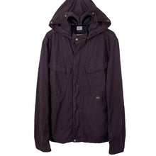 Load image into Gallery viewer, C.P Company Purple Goggle Hooded Overshirt - Double Extra Large (XXL) PTP 24"