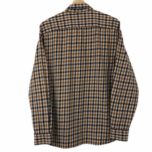 Load image into Gallery viewer, Aquascutum House Check Long Sleeved Shirt - Large (L) PTP 22"
