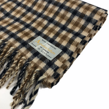 Load image into Gallery viewer, Aquascutum Classic House Check Pure Cashmere Scarf - One Size Fits All