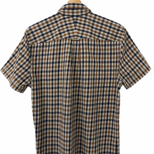 Load image into Gallery viewer, Aquascutum House Check Short Sleeved Shirt - Medium (M) PTP 20.75"