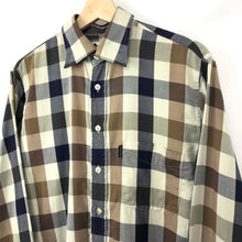 Load image into Gallery viewer, Aquascutum Block Check Long Sleeved Shirt - Medium (M) PTP 23"