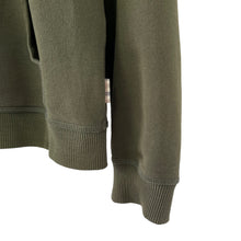 Load image into Gallery viewer, Aquascutum Khaki Green Full Zip Logo Hoody - Large (L) PTP 22"