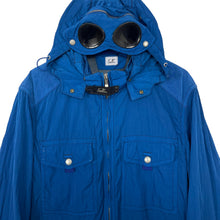 Load image into Gallery viewer, C.P Company Blue Multi Pocket Nysack Goggle Jacket - 54 PTP 23"