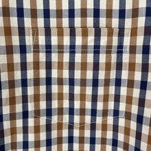 Load image into Gallery viewer, Aquascutum House Check Short Sleeved Shirt - Extra Large (XL) PTP 22"