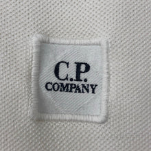 Load image into Gallery viewer, C.P Company White Short Sleeved Polo - Extra Large (XL) PTP 23.5"