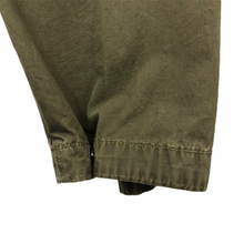 Load image into Gallery viewer, Stone Island Khaki Zip Up Hooded Overshirt - Extra Large (XL) PTP 23.75"