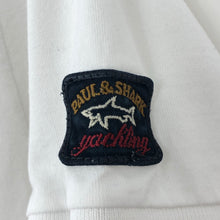 Load image into Gallery viewer, Paul and Shark White Short Sleeved Pocket T-Shirt - Medium (M) PTP 19.5"