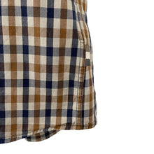 Load image into Gallery viewer, Aquascutum House Check Short Sleeved Shirt - Extra Large (XL) PTP 21.75"