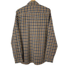 Load image into Gallery viewer, Aquascutum House Check Long Sleeved Shirt - Medium (M) PTP 20.75"