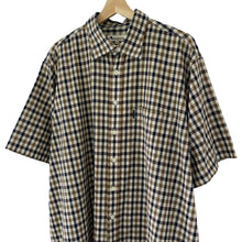 Load image into Gallery viewer, Aquascutum House Check Short Sleeved Shirt - Double Extra Large (XXL) PTP 28.5"