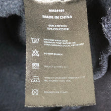 Load image into Gallery viewer, Ma.Strum Navy Crew Neck Sweater - Small (S) PTP 20.75"