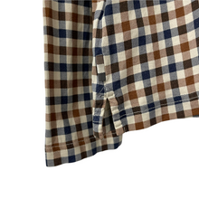 Load image into Gallery viewer, Aquascutum House Check Long Sleeved Polo - Small (S) PTP 20.5"