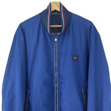 Load image into Gallery viewer, Paul and Shark Blue Zip Up Bomber Jacket - Double Extra Large (XXL) PTP 27.25"