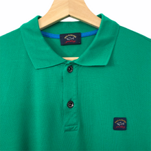 Load image into Gallery viewer, Paul and Shark Green Short Sleeved Polo - Large (L) PTP 21.5"