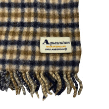 Load image into Gallery viewer, Aquascutum Classic House Check 100% Lambswool Scarf - One Size Fits All