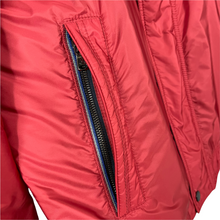 Load image into Gallery viewer, Paul and Shark Red Hooded Shimmer Jacket - Large (L) PTP 24.75"