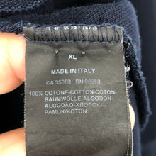 Load image into Gallery viewer, Paul and Shark Navy Long Sleeved Polo - Extra Large (XL) PTP 22.5"