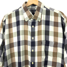 Load image into Gallery viewer, Aquascutum Block Check Short Sleeved Shirt - Extra Large (XL) PTP 26"