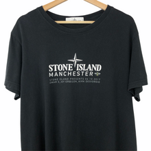 Load image into Gallery viewer, Stone Island Manchester Black Short Sleeved T-Shirt - Medium (M) PTP 21"
