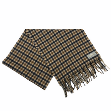 Load image into Gallery viewer, Aquascutum Classic House Check Pure Cashmere Scarf - One Size Fits All