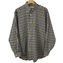 Load image into Gallery viewer, Aquascutum House Check Long Sleeved Shirt - Medium (M) PTP 23.75"