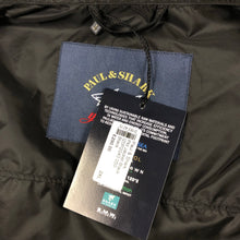 Load image into Gallery viewer, BNWT Paul and Shark Black Nylon Overshirt - Double Extra Large (XXL) PTP 26.5"