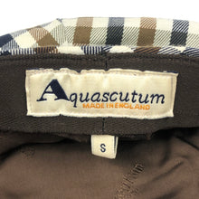 Load image into Gallery viewer, Aquascutum House Check Flat Cap - Small (S)