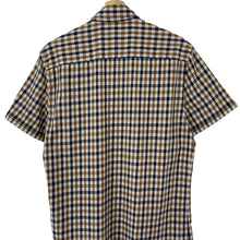 Load image into Gallery viewer, Aquascutum House Check Short Sleeved Shirt - Medium (M) PTP 20.5"
