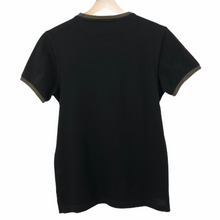 Load image into Gallery viewer, Paul and Shark Black / Khaki Short Sleeved Logo T-Shirt - Small (S) PTP 18"