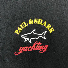 Load image into Gallery viewer, Paul and Shark Black Short Sleeved Logo T-Shirt - Small (S) PTP 18"