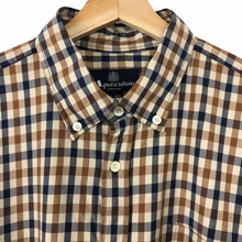 Load image into Gallery viewer, Aquascutum House Check Short Sleeved Shirt - Double Extra Large (XXL) PTP 24.25"