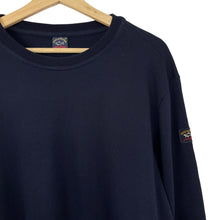 Load image into Gallery viewer, Paul and Shark Navy Crew Neck Sweater - Extra Large (XL) PTP 23.5"