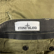 Load image into Gallery viewer, Stone Island Khaki Bermuda Cargo Shorts - W 30"
