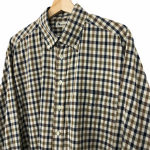 Load image into Gallery viewer, Aquascutum House Check Long Sleeved Shirt - Extra Large (XL) PTP 26"