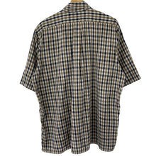 Load image into Gallery viewer, Aquascutum House Check Short Sleeved Shirt - Extra Large (XL) PTP 25"