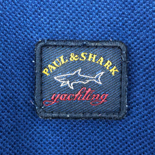 Load image into Gallery viewer, Paul and Shark Blue Long Sleeved Polo - Double Extra Large (XXL) PTP 24.25"