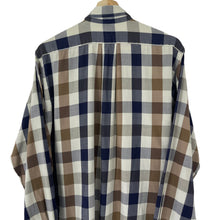 Load image into Gallery viewer, Aquascutum Block Check Long Sleeved Shirt - Medium (M) PTP 23"