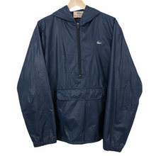 Load image into Gallery viewer, Vintage Lacoste Navy Half Zip Cagoule - Medium (M) PTP 22.5"