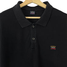 Load image into Gallery viewer, Paul and Shark Black Short Sleeved Polo - Double Extra Large (XXL) PTP 22.5"