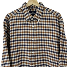 Load image into Gallery viewer, Aquascutum House Check Flannel Long Sleeved Shirt - Double Extra Large (XXL) PTP 23.25"