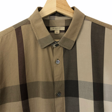 Load image into Gallery viewer, Burberry Brit Classic Nova Check Long Sleeved Shirt - Extra Large (XL) PTP 22.5"